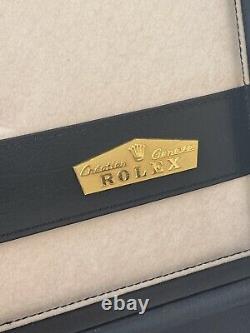 Vintage Rolex Box (extrêmement Rare) Montres Et Accessoires De Rangement Ref 51.000.01