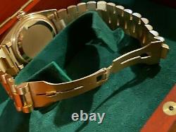 Vintage Rolex Day-date Président Solid Rose Gold Ultra Rare Edition Spéciale