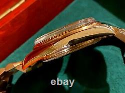 Vintage Rolex Day-date Président Solid Rose Gold Ultra Rare Edition Spéciale