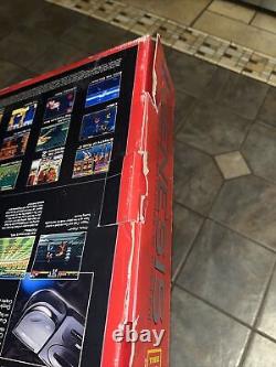 Vintage Sega Genesis 16-bit Console Box Seulement 1992 Box Seulement! Fabriqué Au Japon Rare