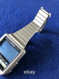Vintage Seiko Tv Watch T001-5019 Lcd/lvd Hommes James Bond Octopussy Watch Rare