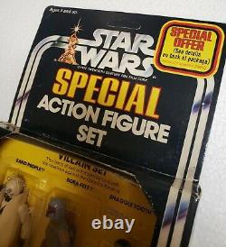 Vintage Star Wars 1979 Jeu De Figures D'action Spéciale Villians Boba Fett Kenner Rare