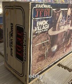 Vintage Star Wars Village Ewok Seeled In Box Complete 1983 Rare