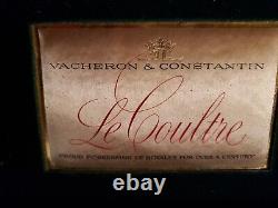 Vintage Vacheron & Constantin Le Coulture Boîte De Montre Rare