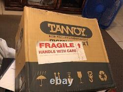 Vintage avec boîte d'origine TANNOY mercury MX1 en chêne foncé Haut-parleurs haute fidélité Rares