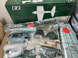 Vtg Rare Ez Zero Sports Aviation Co. Ltd Dans La Case Rtf Arf Complete Échelle Rc Kit