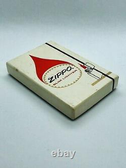 Zippo Lighter Vintage Rare Slim (1969) Nouveauté Avec Boîte Originale